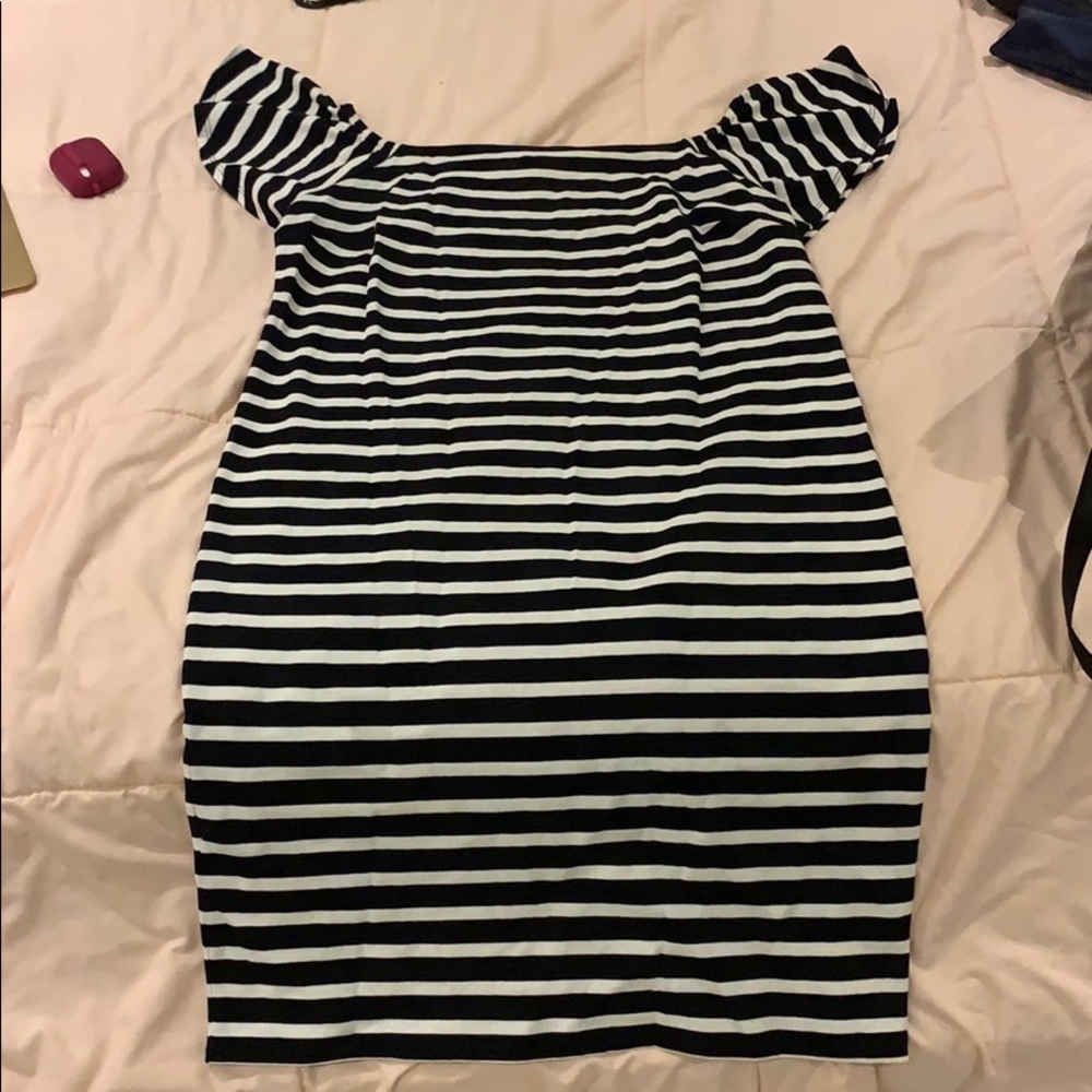Ralph Lauren Striped Midi Dress